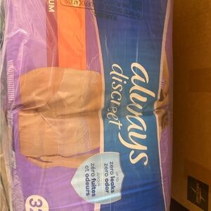 Always Discreet Women Intimates period bladder Panties XL 32 count